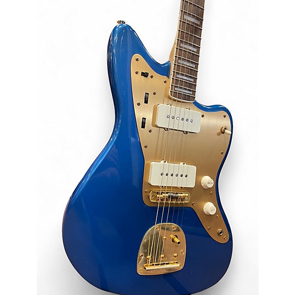 Used Squier 40th Anniversary Jazzmaster Lake Placid Blue Solid Body Electric Guitar
