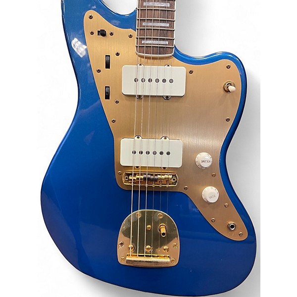 Used Squier 40th Anniversary Jazzmaster Lake Placid Blue Solid Body Electric Guitar
