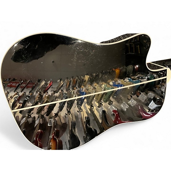 Used Takamine gd38ce Black 12 String Acoustic Guitar