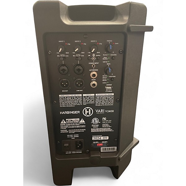 Used Harbinger VARI V2408 Powered Speaker