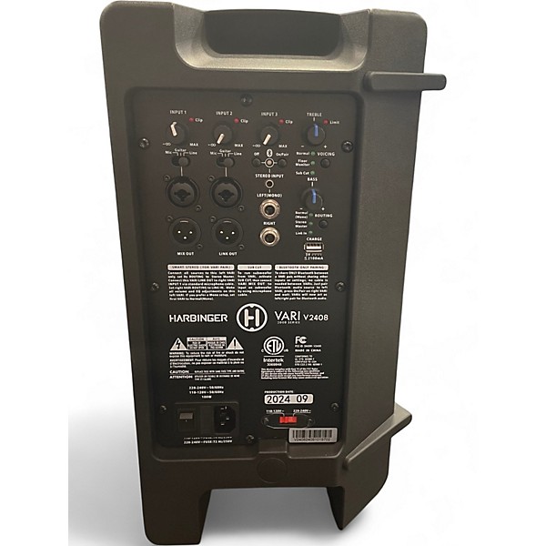 Used Harbinger VARI V2408 Powered Speaker