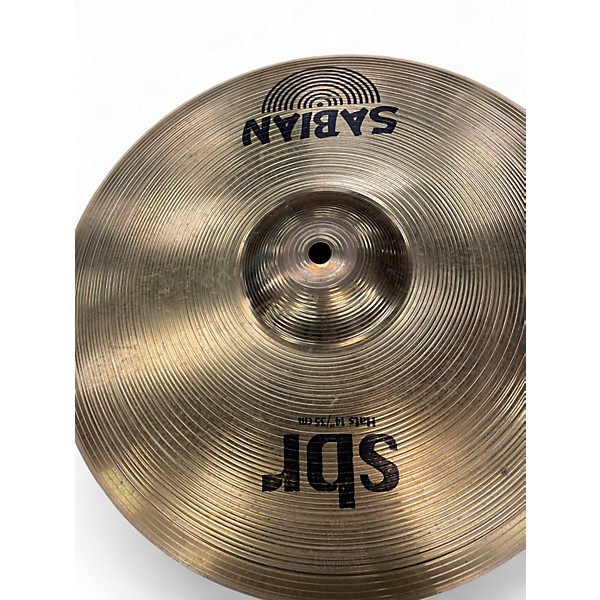 Used SABIAN 14in SBR Hi Hat Pair Cymbal