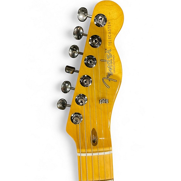 Used Fender American Professional Telecaster Faded Sherwood Green Metallic Solid Body Electric Guitar