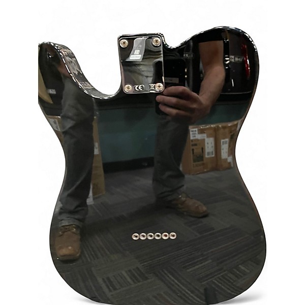 Used Fender Vintera 70s Telecaster Thinline Black Hollow Body Electric Guitar