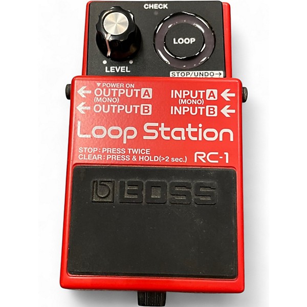 Used BOSS RC1 Loop Station Pedal