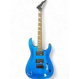 Used Jackson JS22 Dinky Blue Solid Body Electric Guitar