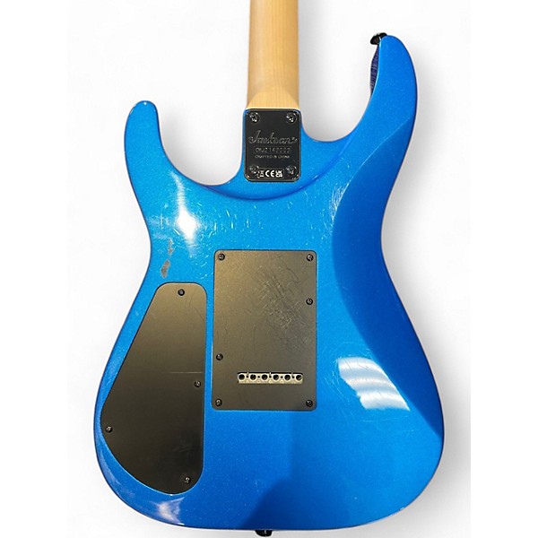 Used Jackson JS22 Dinky Blue Solid Body Electric Guitar