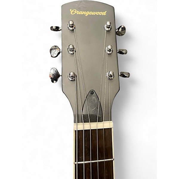 Used Orangewood Juniper Black Acoustic Electric Guitar