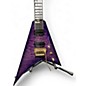 Used Jackson Pro Series RR24Q Trans Purple Solid Body Electric Guitar