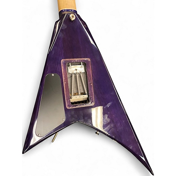 Used Jackson Pro Series RR24Q Trans Purple Solid Body Electric Guitar