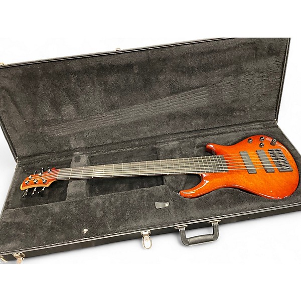 Used Keith Roscoe EB 00603 Natural Electric Bass Guitar