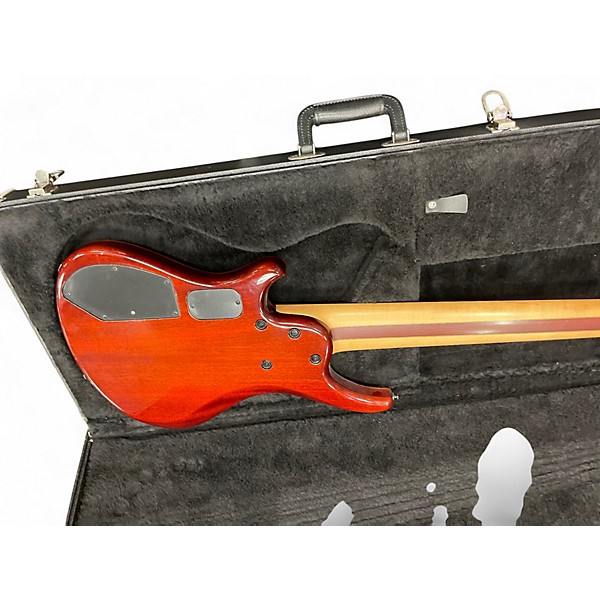 Used Keith Roscoe EB 00603 Natural Electric Bass Guitar