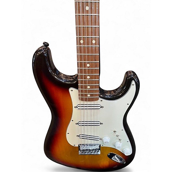 Used Fender STRATOCASTER XII 3 Tone Sunburst Solid Body Electric Guitar
