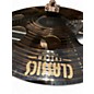 Used MEINL 16in classics custom dark trash crash Cymbal