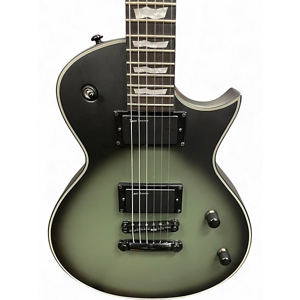 Used ESP LTD Bill Kelliher BK600 GREEN BURST Solid Body Electric Guitar