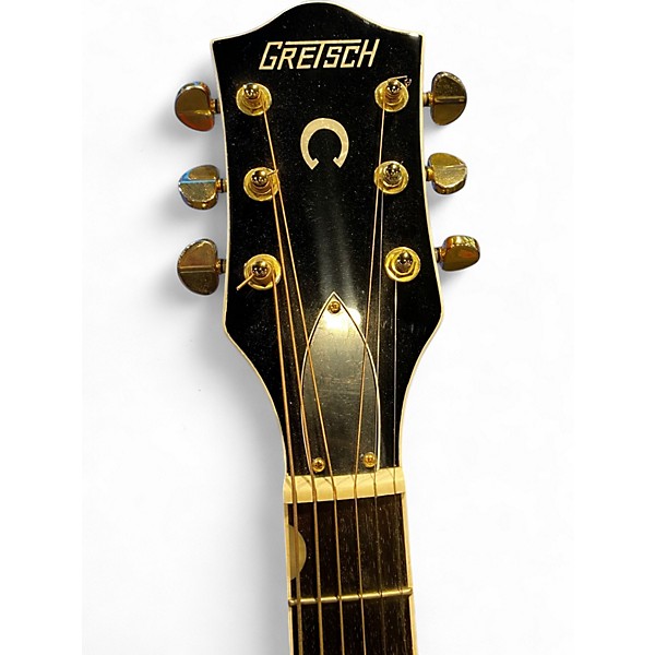 Used Gretsch Guitars G5022CE Rancher Jumbo Trans Orange Acoustic Electric Guitar