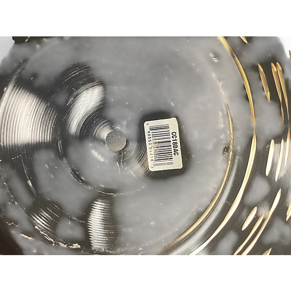 Used MEINL 18in Dark Crash Cymbal