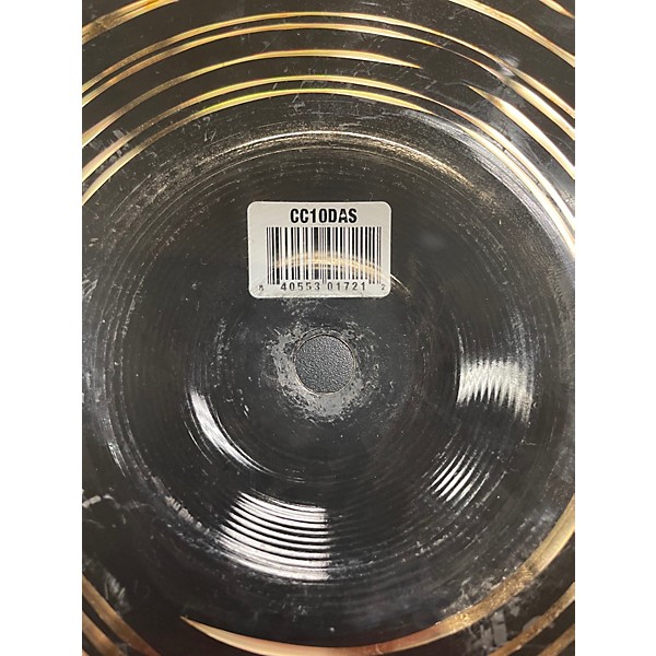 Used MEINL 10in Dark Crash Cymbal