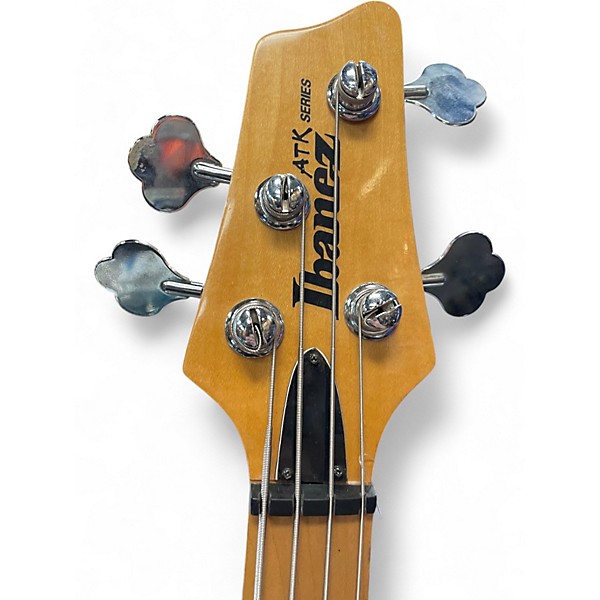 Used Ibanez ATK300 Natural Electric Bass Guitar
