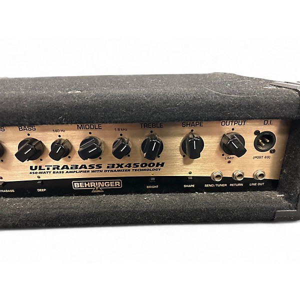 Used Behringer Ultrabass BX4500H Bass Amp Head