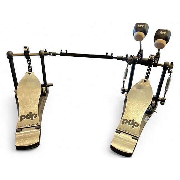 Used PDP by DW 800 Series Double Pedal with Dual Chain Double Bass Drum Pedal