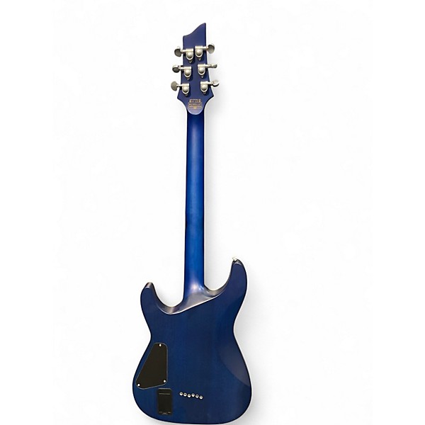 Used Schecter Guitar Research C1 Platinum Blue Solid Body Electric Guitar