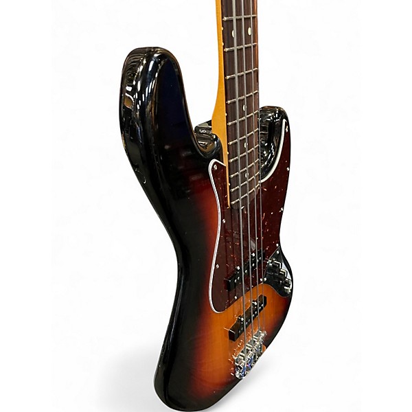 Used Fender PLAYER II JAZZ BASS 3 Color Sunburst Electric Bass Guitar