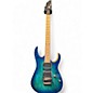 Used Ibanez RG470AHM 1P-01 Blue Solid Body Electric Guitar thumbnail