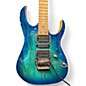 Used Ibanez RG470AHM 1P-01 Blue Solid Body Electric Guitar