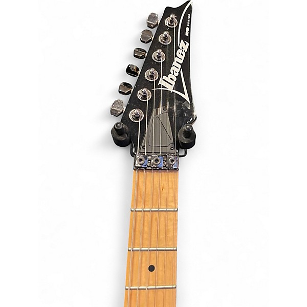 Used Ibanez RG470AHM 1P-01 Blue Solid Body Electric Guitar