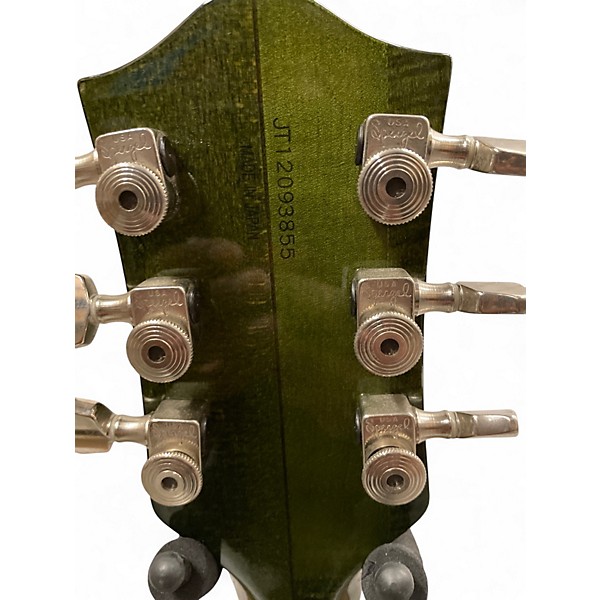 Used 2012 Gretsch Guitars G6120SSU Brian Setzer Signature Green Hollow Body Electric Guitar
