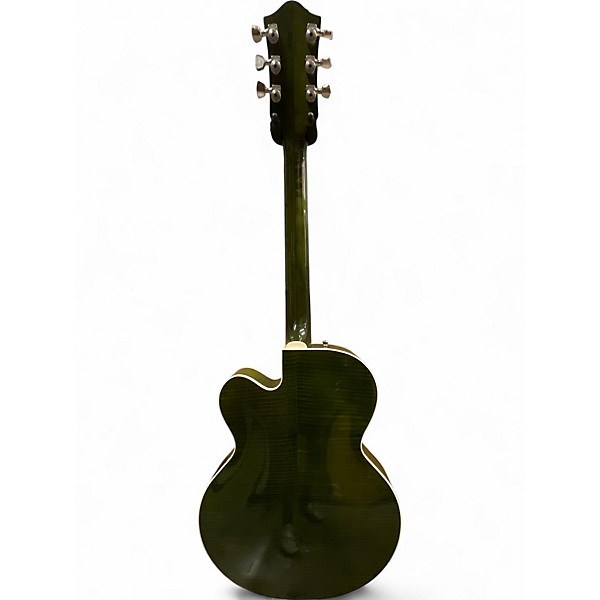 Used 2012 Gretsch Guitars G6120SSU Brian Setzer Signature Green Hollow Body Electric Guitar