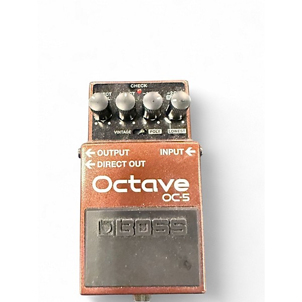 Used BOSS OC-5 Octave Effect Pedal