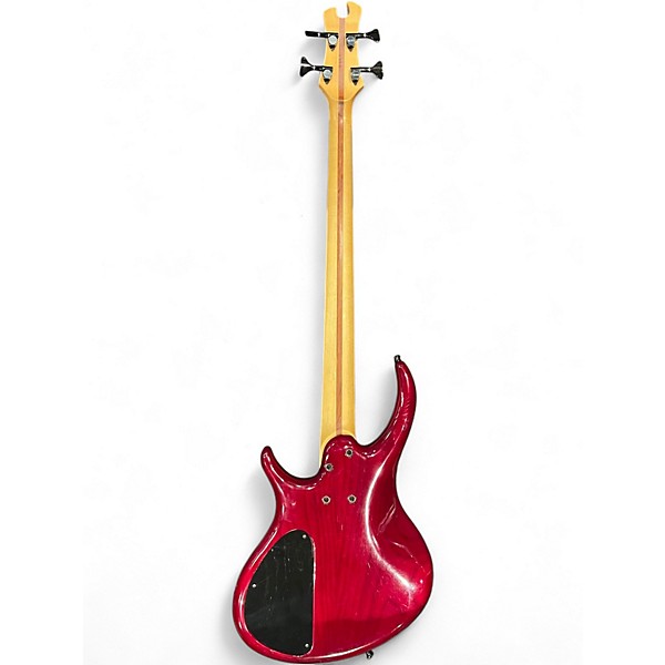 Used Tobias growler red Electric Bass Guitar