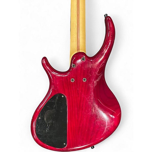 Used Tobias growler red Electric Bass Guitar