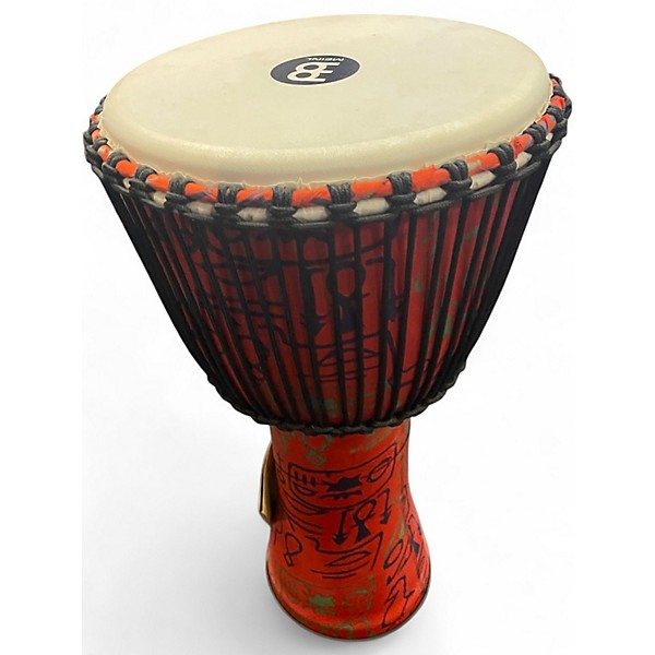 Used MEINL Rope Tuned Djembe with Synthetic Shell and Goat Skin Head 12 Djembe