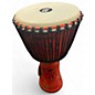 Used MEINL Rope Tuned Djembe with Synthetic Shell and Goat Skin Head 12 Djembe