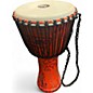 Used MEINL Rope Tuned Djembe with Synthetic Shell and Goat Skin Head 12 Djembe