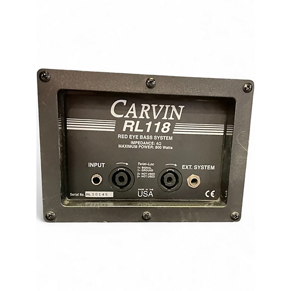Used Carvin RL118 Bass Cabinet