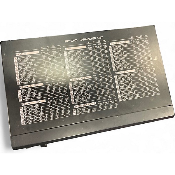 Used Yamaha R100 Effects Processor