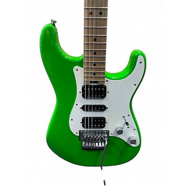 Used Charvel Pro Mod So-Cal HSH Lime Green Solid Body Electric Guitar
