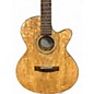 Used Mitchell MX430 Natural Quilt Acoustic Electric Guitar