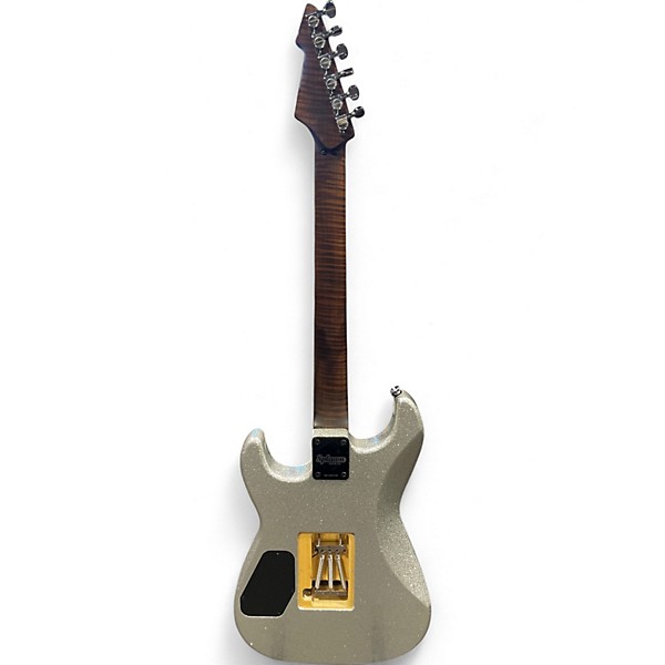 Used Splawn SS1 Silver Sparkle Solid Body Electric Guitar