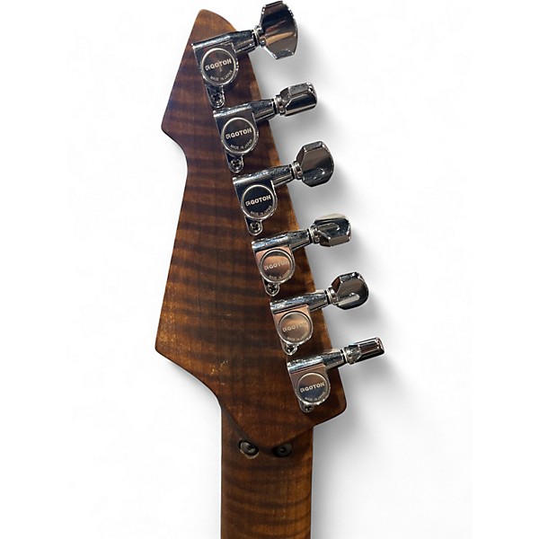 Used Splawn SS1 Silver Sparkle Solid Body Electric Guitar