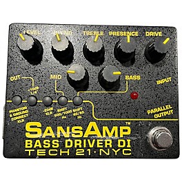 Used Tech 21 Sansamp Bass Driver DI v2 Effect Pedal