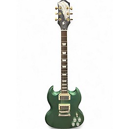 Used Epiphone SG MUSE GREEN METALIC Solid Body Electric Guitar