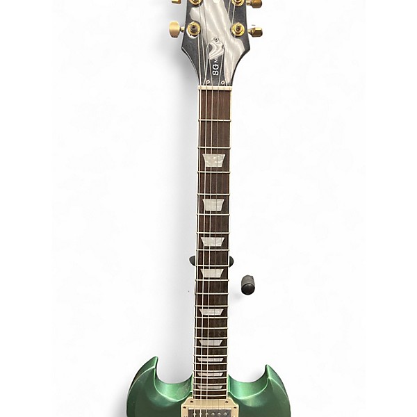 Used Epiphone SG MUSE GREEN METALIC Solid Body Electric Guitar