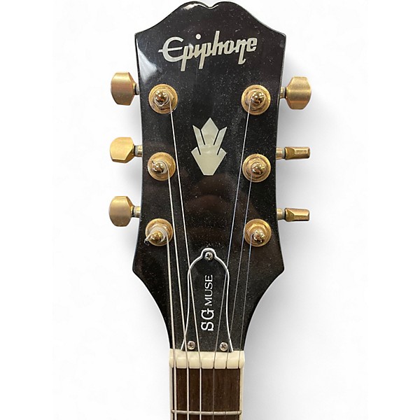 Used Epiphone SG MUSE GREEN METALIC Solid Body Electric Guitar