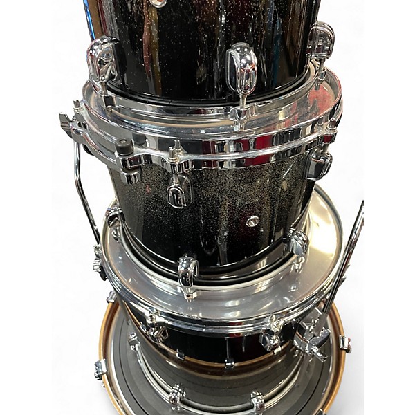 Used TAMA 4 Piece STARCLASSIC BUBINGA BIRCH Silverburst Drum Kit