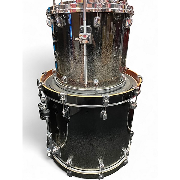 Used TAMA 4 Piece STARCLASSIC BUBINGA BIRCH Silverburst Drum Kit